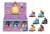 DISNEY PRINCESS - Zoom Hero WINDOW BOX - Zestaw 12 figurek 5 cm