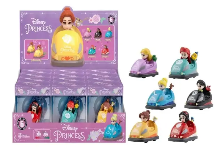 DISNEY PRINCESS - Zoom Hero WINDOW BOX - Zestaw 12 figurek 5 cm