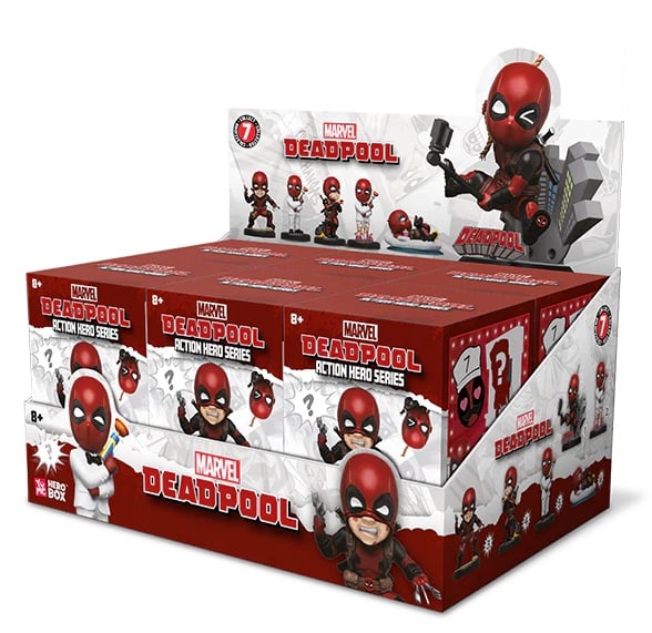 DEADPOOL - Bohaterowie akcji - Zestaw 12 figurek 8-10 cm