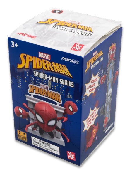 SPIDER-MAN - Tower Series - Asortyment 12 opakowań 8 cm