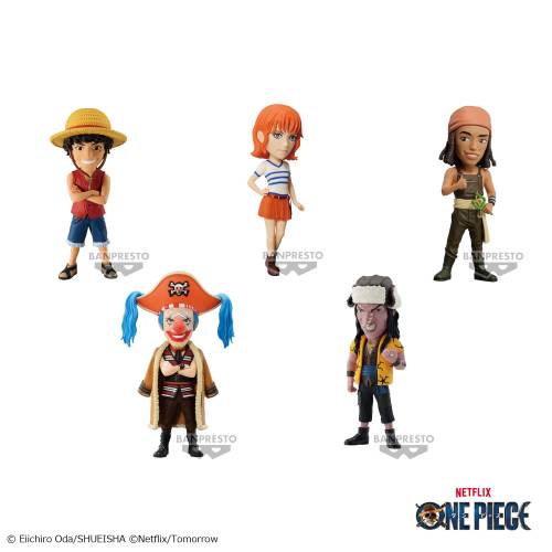 ONE PIECE NETFLIX - WCF Vol.1 - Asortyment 12 figurek 7 cm