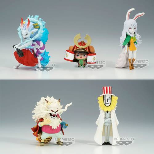 ONE PIECE - WCF Wanokuni Onigashima 7 - Asortyment 12 figurek 8 cm