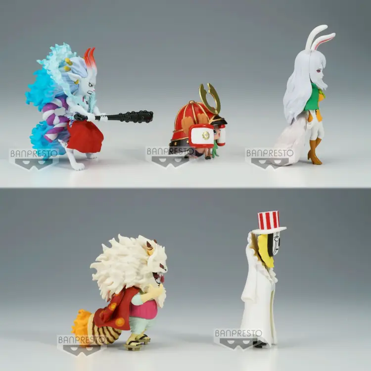 ONE PIECE - WCF Wanokuni Onigashima 7 - Asortyment 12 figurek 8 cm