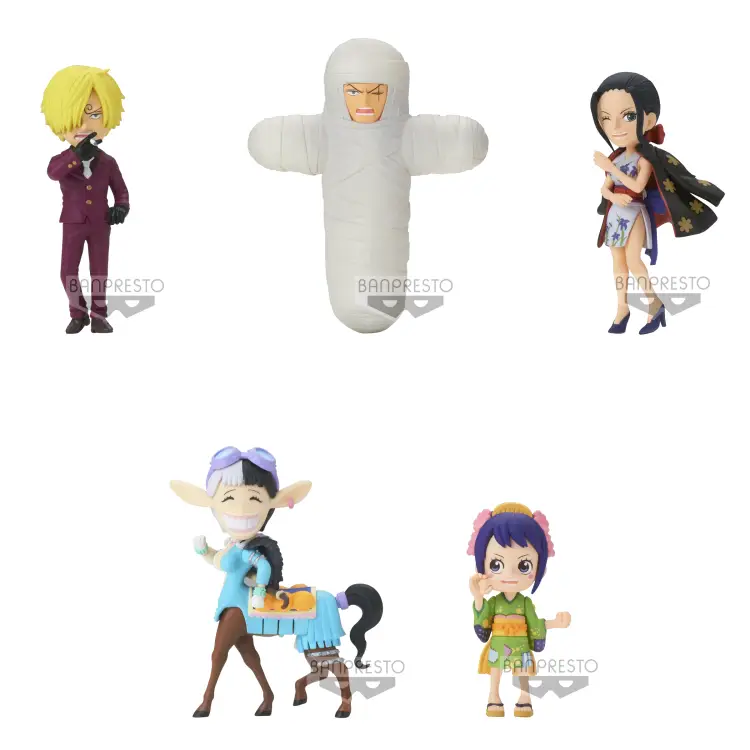 ONE PIECE - WCF Wanokuni Onigashima 5 - Asortyment 12 figurek 7 cm