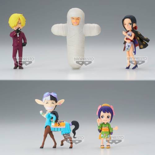 ONE PIECE - WCF Wanokuni Onigashima 5 - Asortyment 12 figurek 7 cm