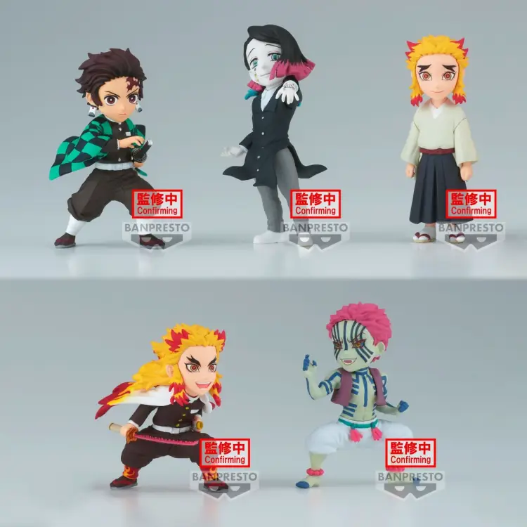 DEMON SLAYER - Display 12 figurek WCF - 7cm