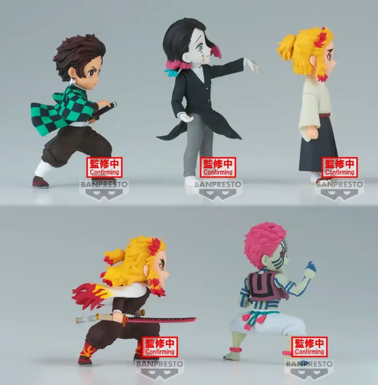 DEMON SLAYER - Display 12 figurek WCF - 7cm