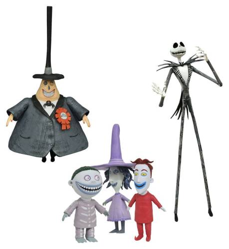 NIGHTMARE BFORE CHRISTMAS - 6 figurek w asortymencie 18 cm