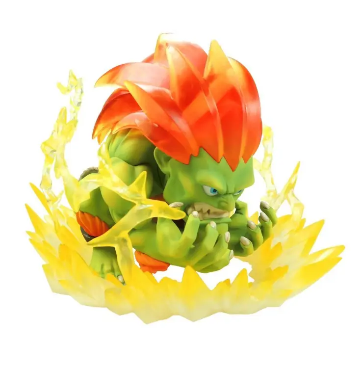 STREET FIGHTER - T.N.C-05 - Figurka BLANKA + Diaporma LED