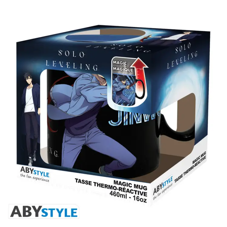 SOLO LEVELING - Jinwoo & Igris - Kubek termiczny 460ml