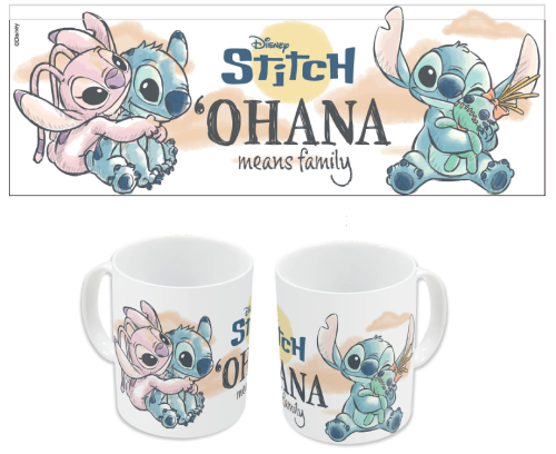 STITCH & ANGEL - Ohana - Kubek ceramiczny 11oz