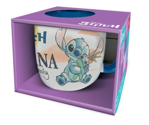 STITCH & ANGEL - Ohana - Kubek Elite z kolorowym wnętrzem - 13Oz