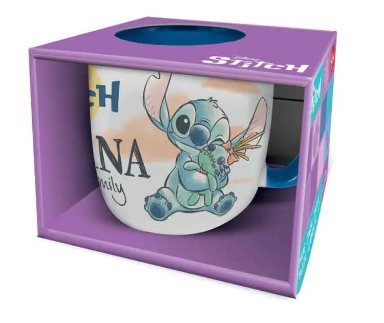 STITCH & ANGEL - Ohana - Kubek Elite z kolorowym wnętrzem - 13Oz