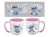 STITCH - Watercolor Pink - Kubek Elite z kolorowym wnętrzem - 13Oz