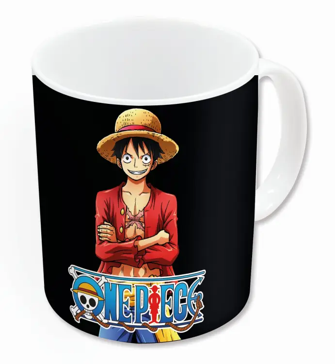 ONE PIECE - Luffy - Kubek termiczny - 11 uncji