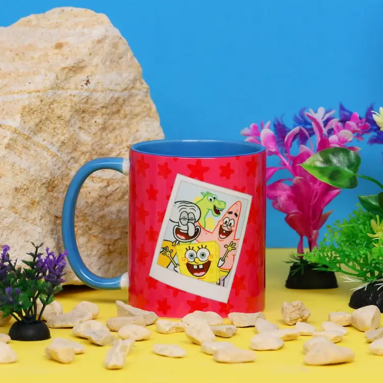 SPONGEBOB - Bikini Bottom Buddies - Wewnętrzny kolorowy kubek - 11oz