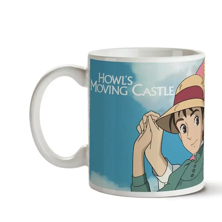 STUDIO GHIBLI - Ruchomy zamek Howla - Kubek 300ml