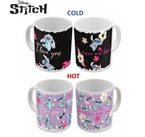 STITCH - I Love U - Kubek termiczny - 11 Oz
