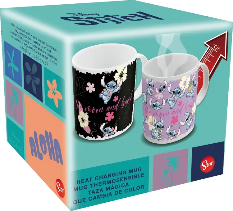 STITCH - I Love U - Kubek termiczny - 11 Oz