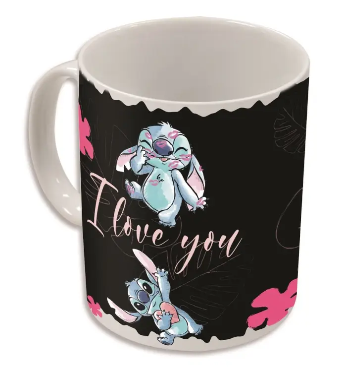 STITCH - I Love U - Kubek termiczny - 11 Oz