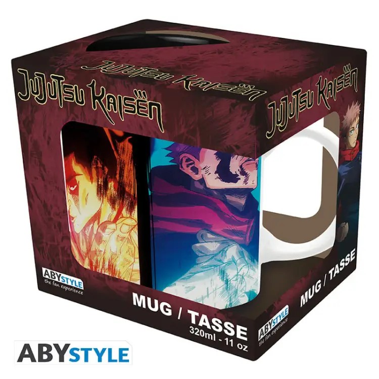 JUJUTSU KAISEN - Kubek 320ml - Yuji & Aoi vs Mahito