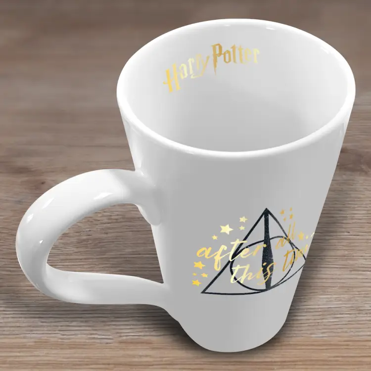 HARRY POTTER - Insygnia Śmierci - Kubek Latte 16,5 uncji