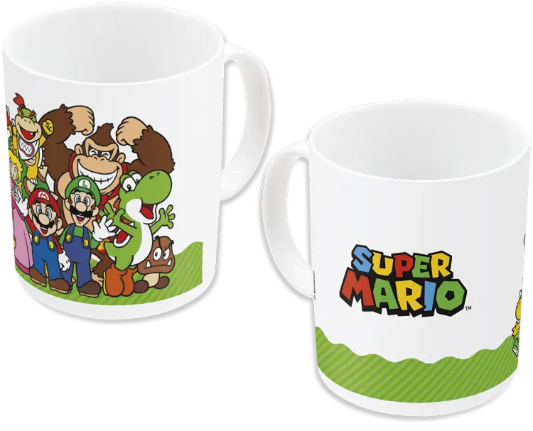 SUPER MARIO - Przyjaciele - Kubek ceramiczny 11 uncji