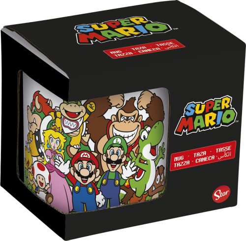 SUPER MARIO - Przyjaciele - Kubek ceramiczny 11 uncji