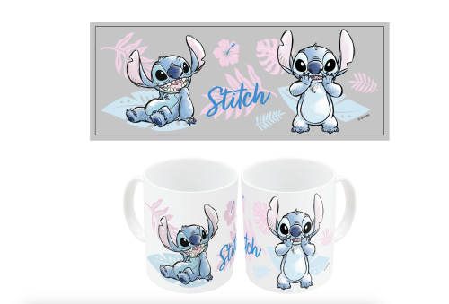 STITCH - Akwarela - Kubek ceramiczny 11 uncji