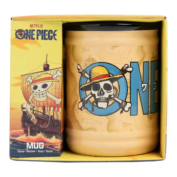 ONE PIECE NETFLIX - wytłaczany kubek
