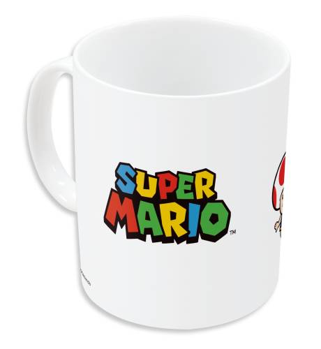 SUPER MARIO - Drużyna - Kubek ceramiczny 11 uncji