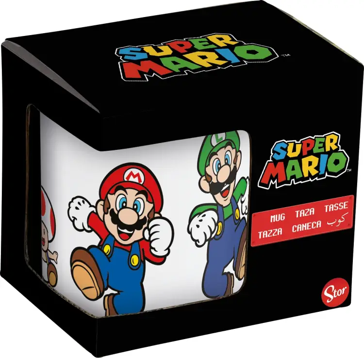 SUPER MARIO - Drużyna - Kubek ceramiczny 11 uncji