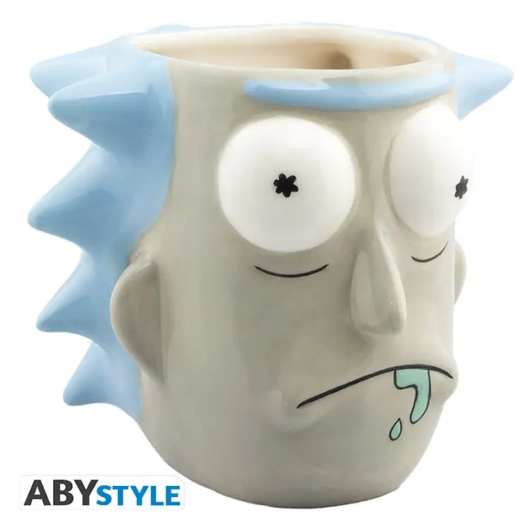 RICK & MORTY - Rick Sanchez - Kubek 3D 500ml