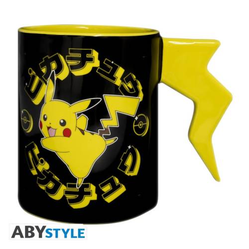 POKEMON - Pikachu Błyskawica - Kubek 3D 460ml