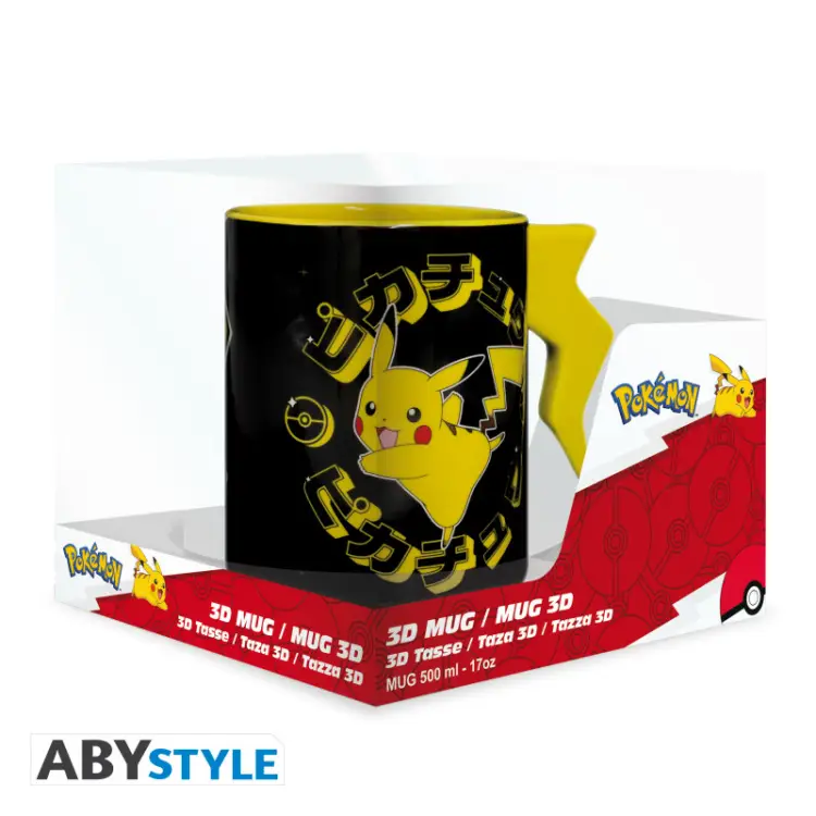 POKEMON - Pikachu Błyskawica - Kubek 3D 460ml