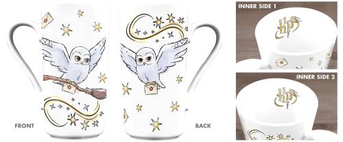 HARRY POTTER - Hedwiga - Kubek Latte 16,5 uncji