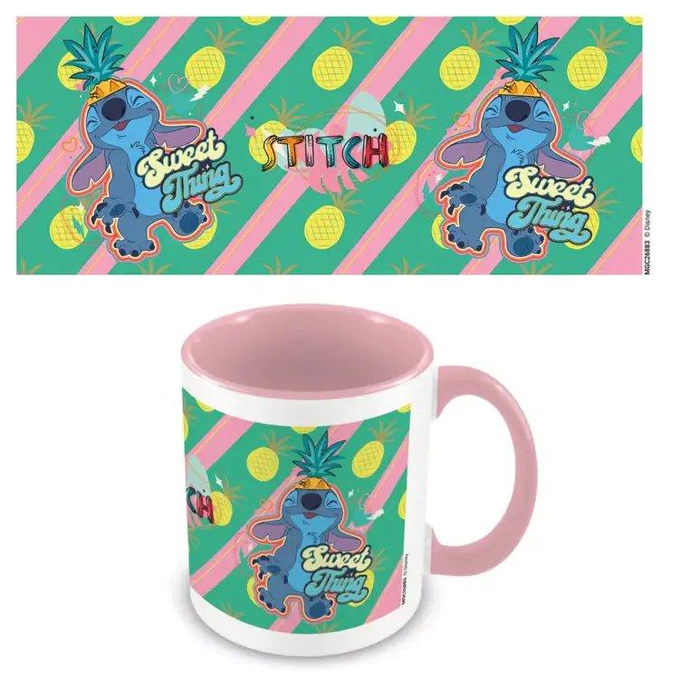 LILO AND STITCH - You're My Fave - kolorowy kubek wewnętrzny 315 ml