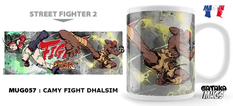 STREET FIGHTER - Kubek - Camy Fight Dhalsim
