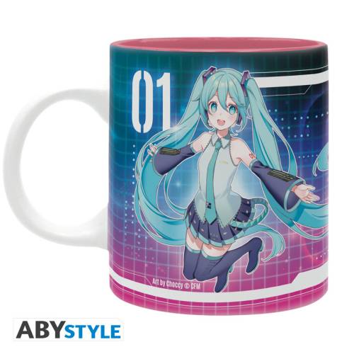 HATSUNE MIKU - Kubek 320ml - Cyberpunk