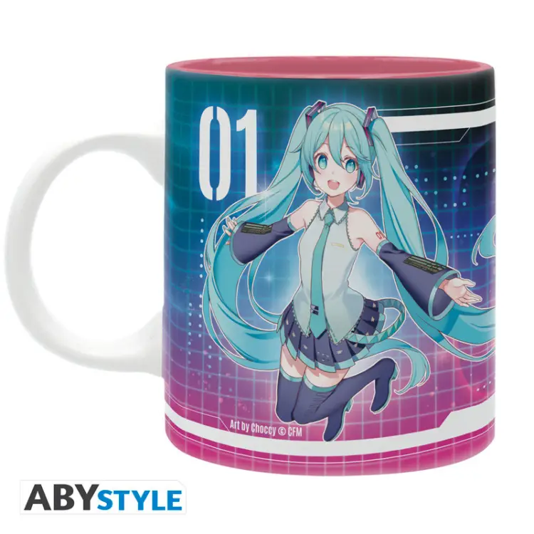 HATSUNE MIKU - Kubek 320ml - Cyberpunk