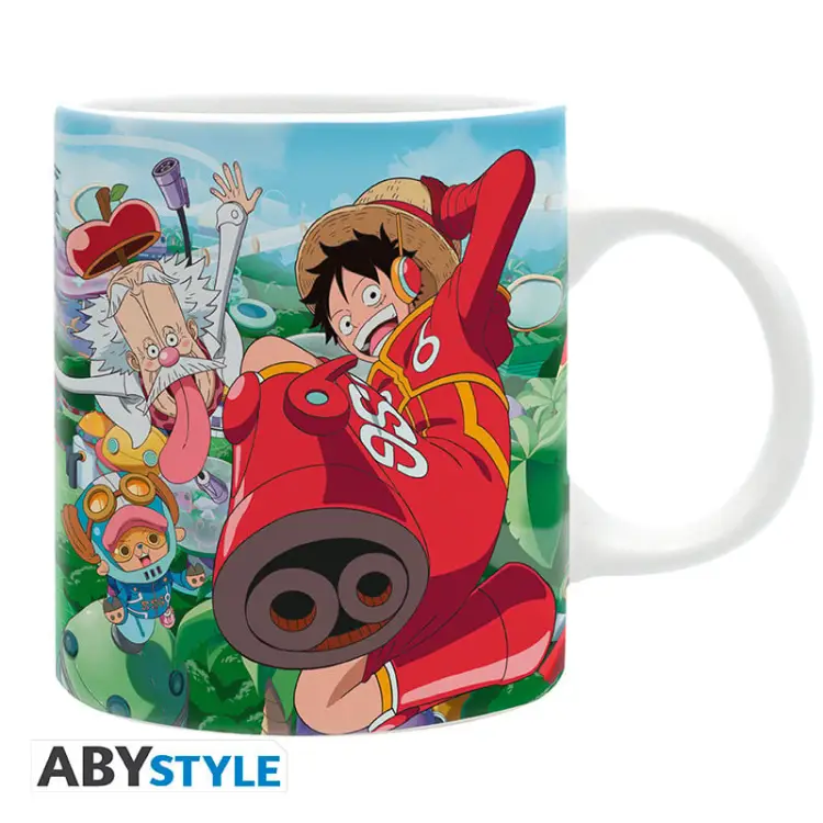 ONE PIECE - Kubek 320ml - Luffy & Vegapunk