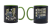 BEETLEJUICE - Black&Green - Astrid - Wewnętrzny kolorowy kubek - 10Oz