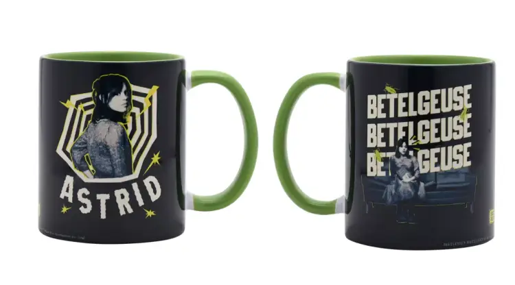 BEETLEJUICE - Black&Green - Astrid - Wewnętrzny kolorowy kubek - 10Oz