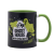 BEETLEJUICE - Black&Green - Ghost House - Wewnętrzny kolorowy kubek - 10Oz