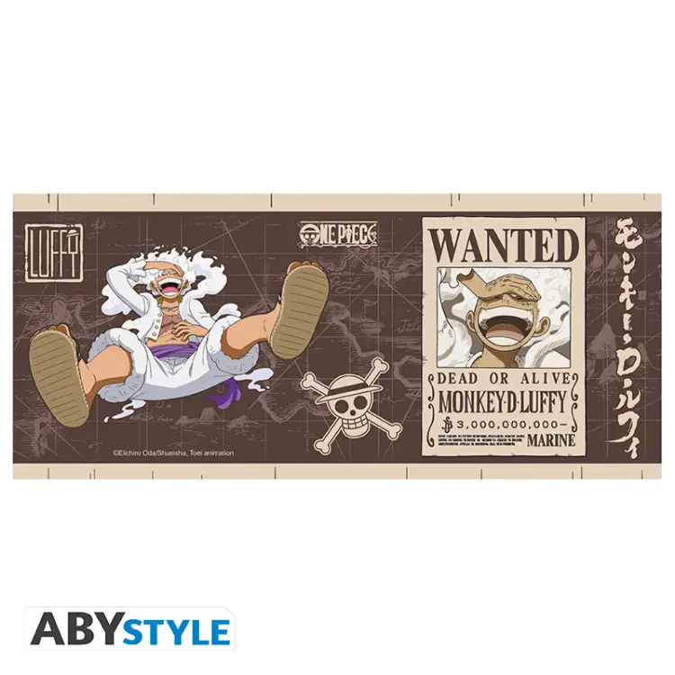 ONE PIECE - Luffy Wanted - Kubek 460ml