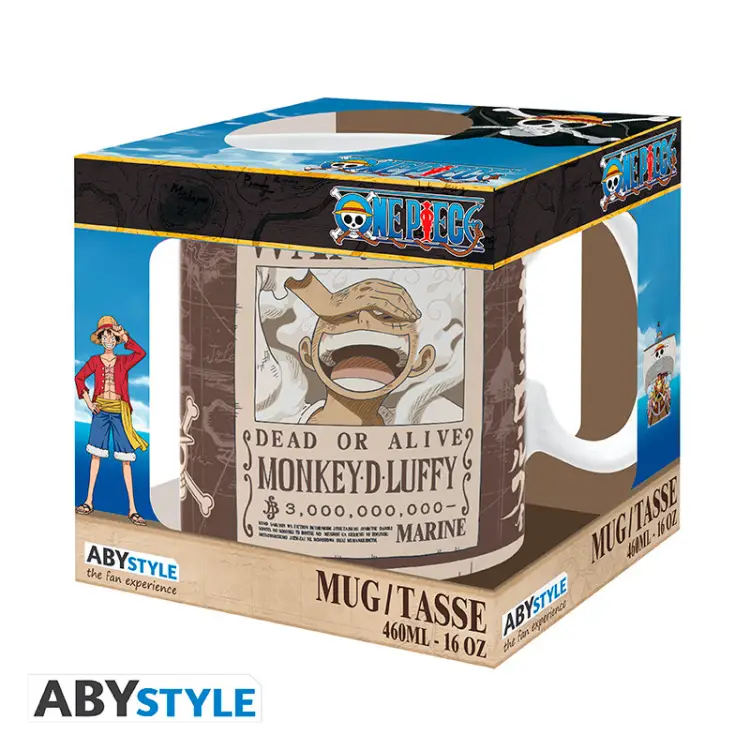 ONE PIECE - Luffy Wanted - Kubek 460ml