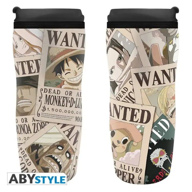 ONE PIECE - Wanted - kubek podróżny 355ml