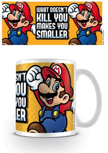 NINTENDO - Kubek - 300 ml - Super Mario czyni cię mniejszym