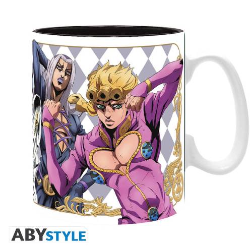 ZWARIOWANA PRZYGODA JOJO - Złoty Wiatr - Kubek 460ml