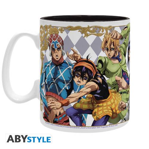 ZWARIOWANA PRZYGODA JOJO - Złoty Wiatr - Kubek 460ml